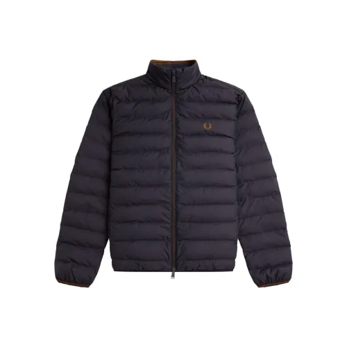 FRED PERRY Мужские куртки морского синего цвета