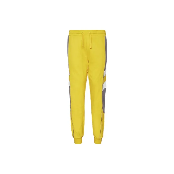 Converse Knitted Sports Pants Men's Yellow