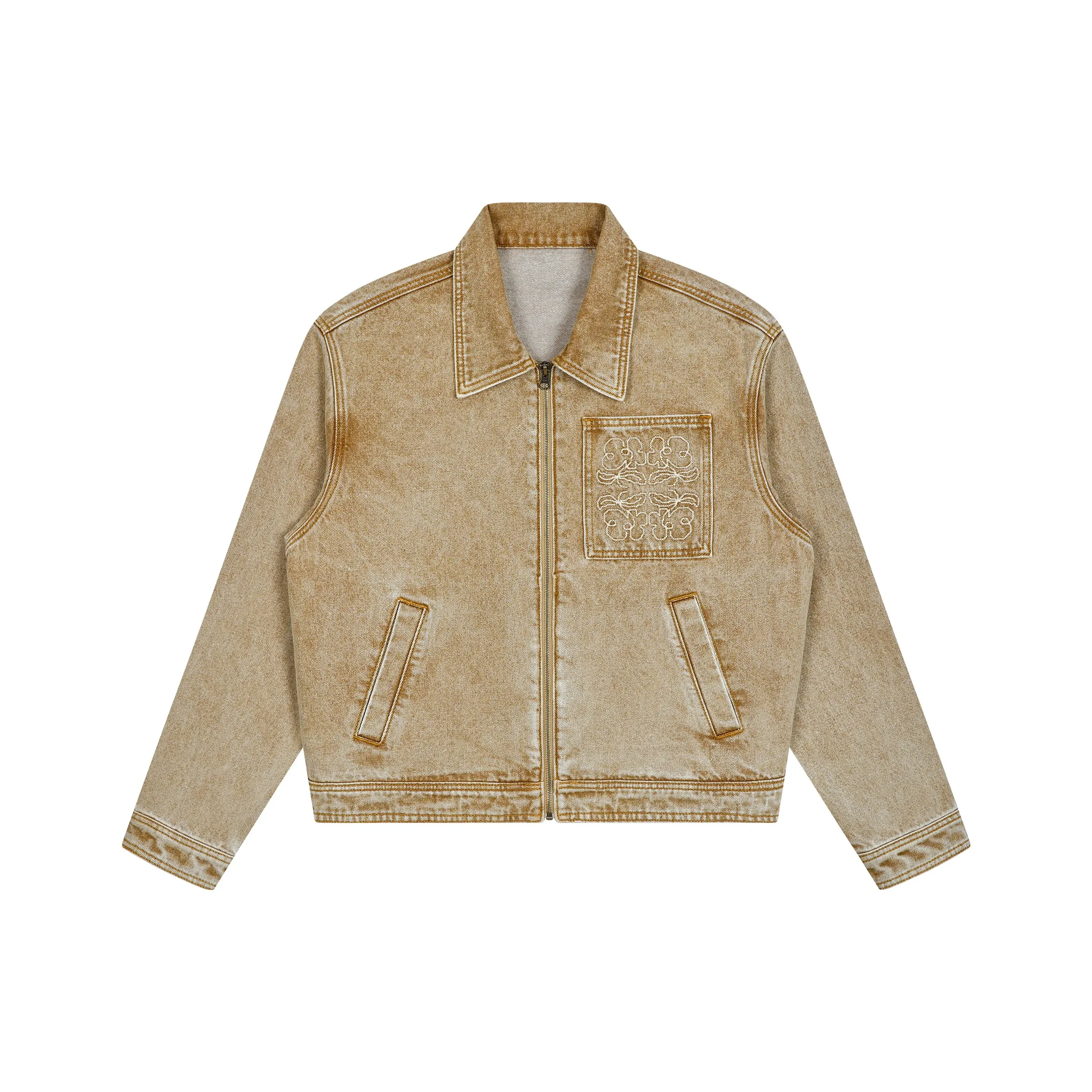 MostwantedLab Vintage Flower Jackets & Coats Unisex