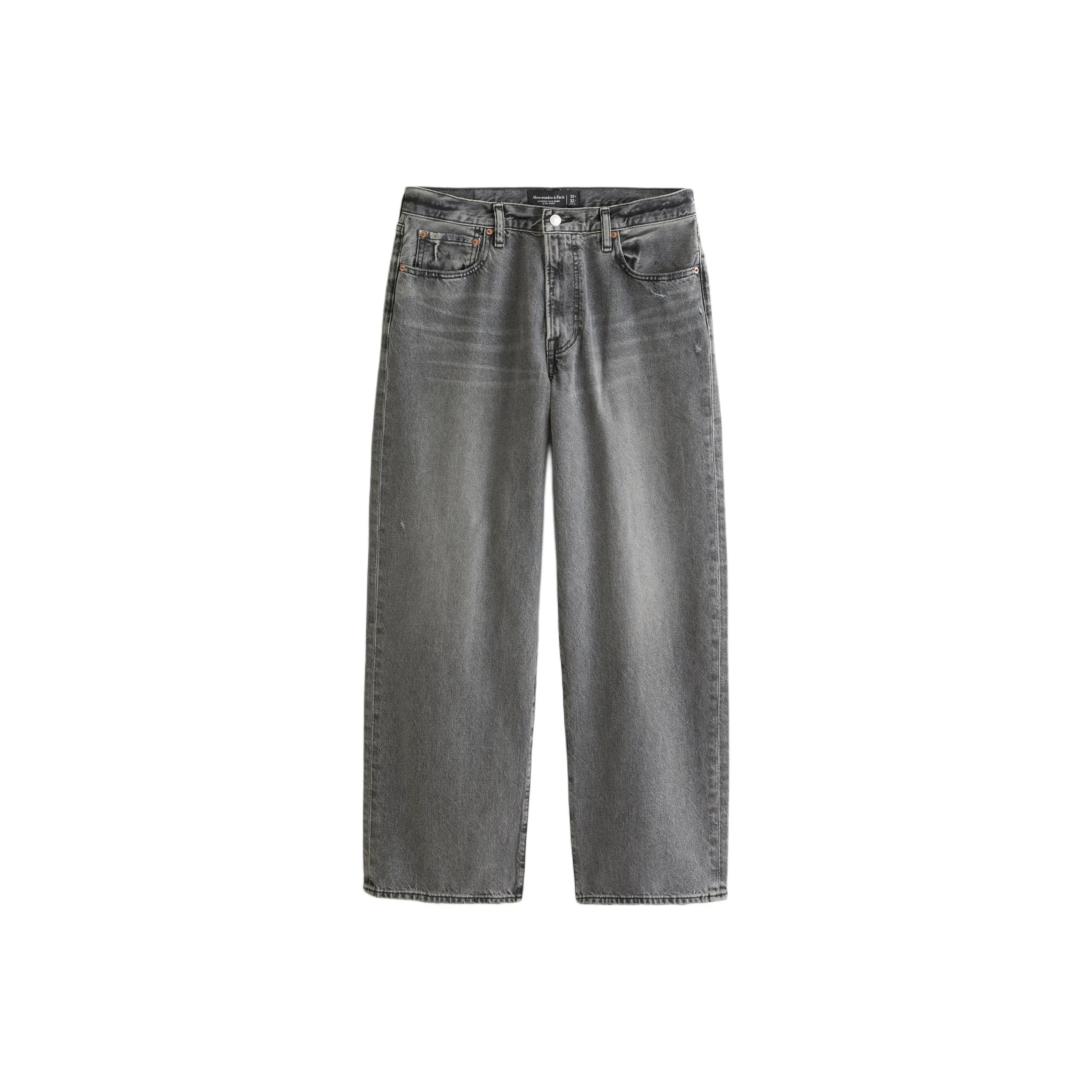 Abercrombie＆Fitch Джинсы Мужские Темно-Серые