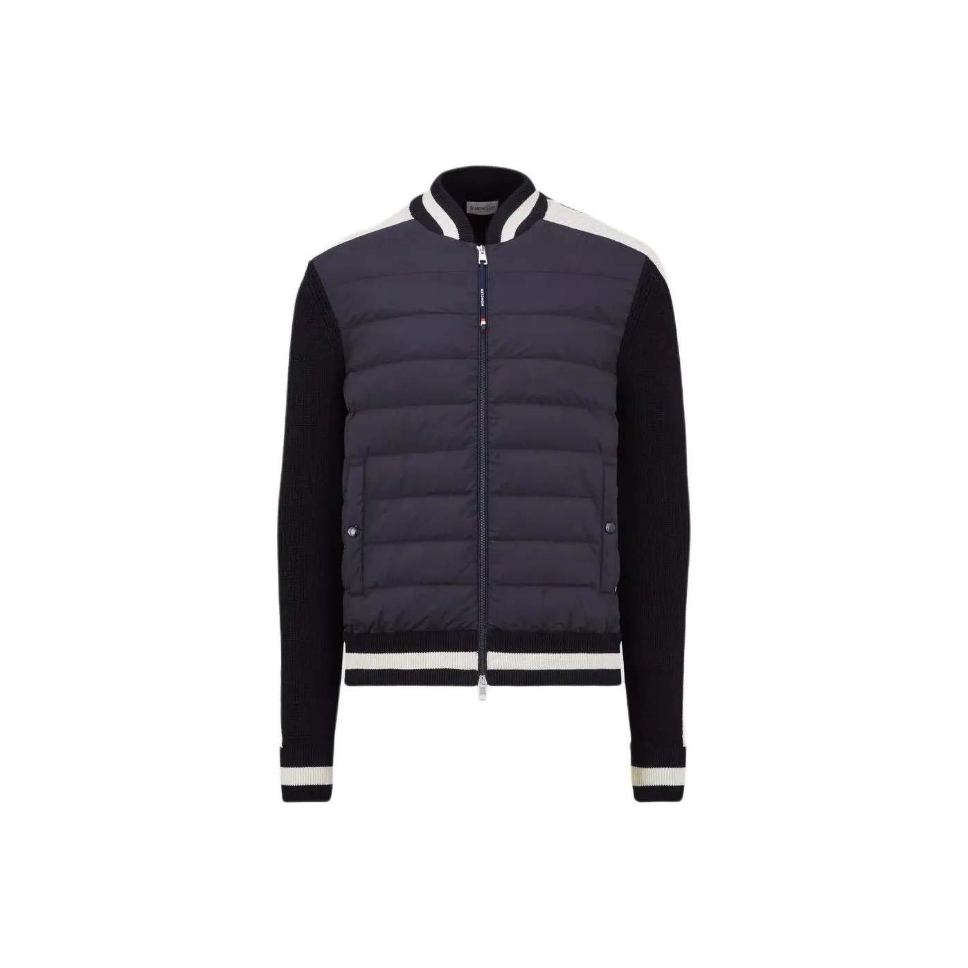 Moncler Quilted Panel Cotton Jacket