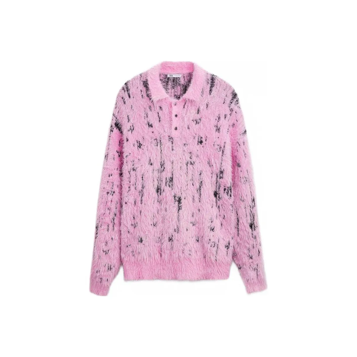 ZARA Розовый Мужской Товары из меха