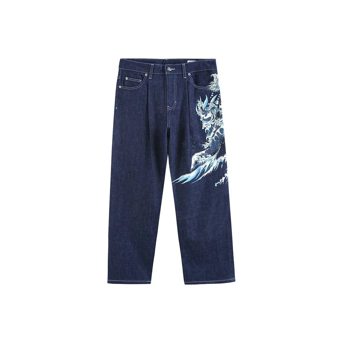 ONIARAI FW22 Straight Jeans Men's Blue