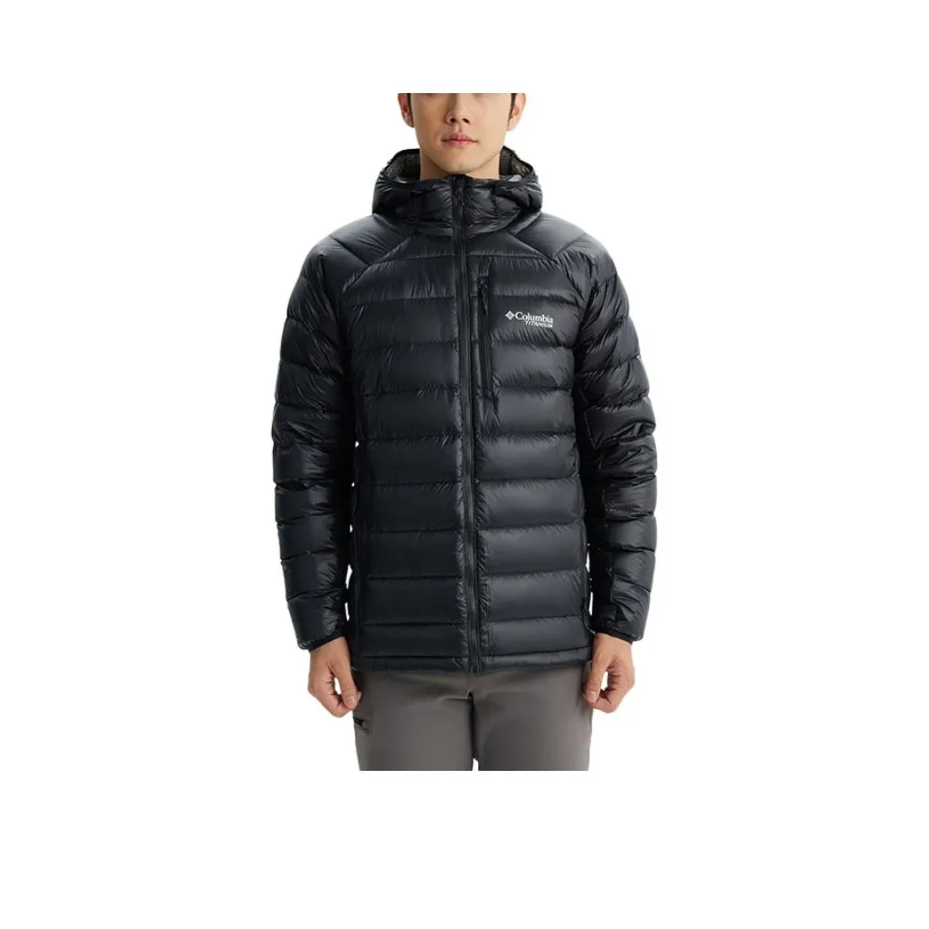 Columbia совместный бренд Титан Пуховик Мужской Черный