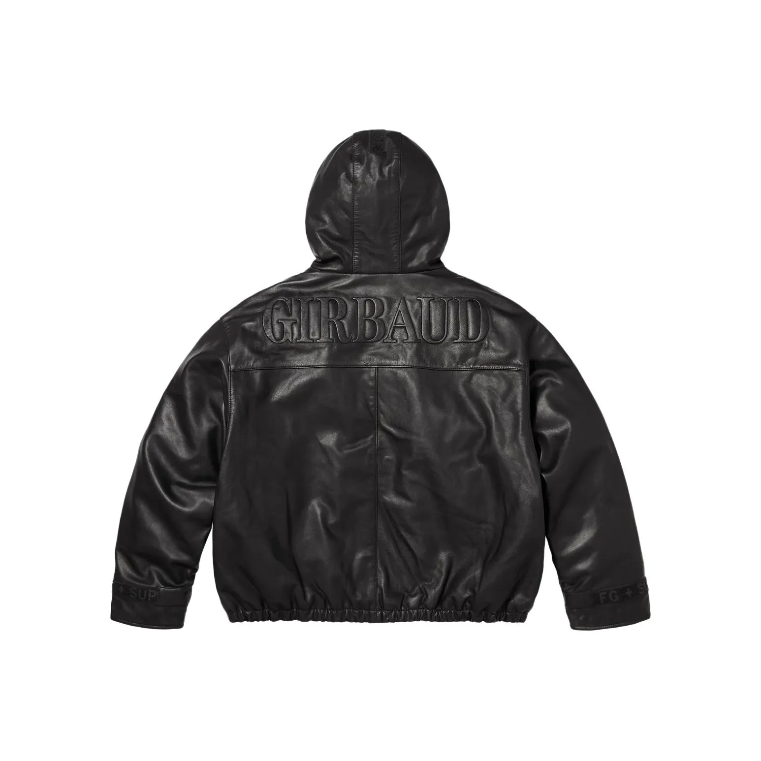 Supreme Marithé + François Girbaud Hooded Leather Flight Bomber Jacket