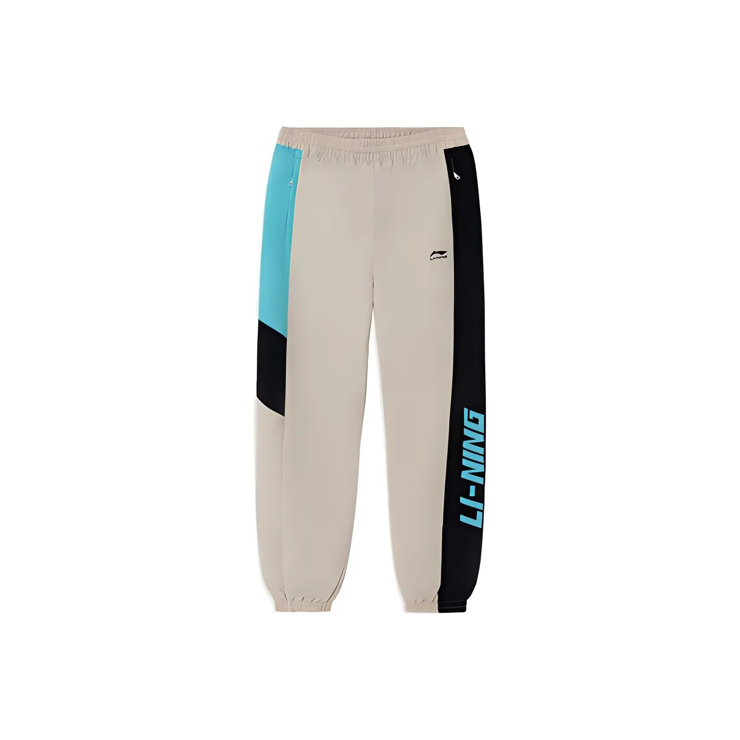 LiNing Sports Life Collection Sports Pants Men's Oat Gray