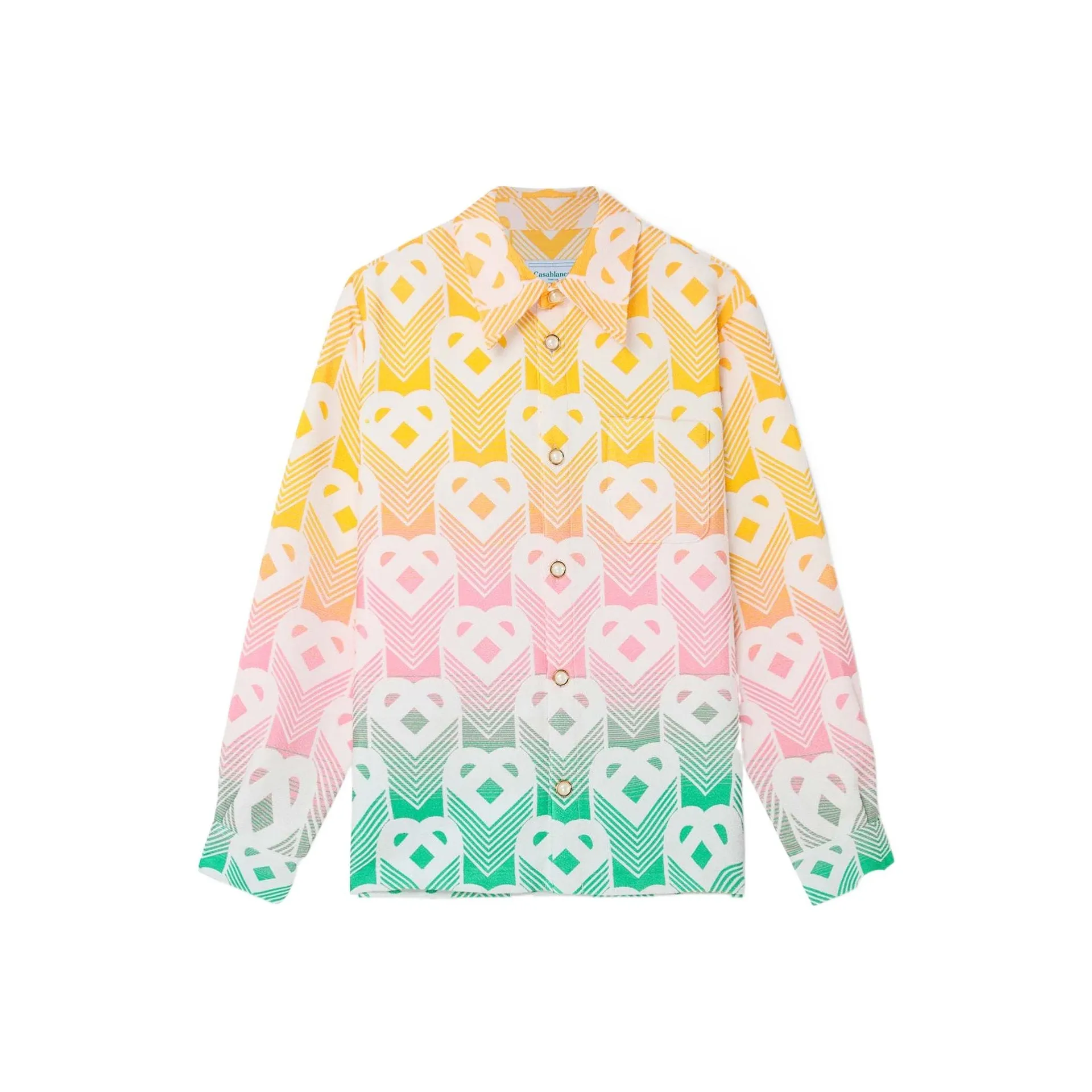 CASABLANCA Terrycloth effect Shirt Jacket