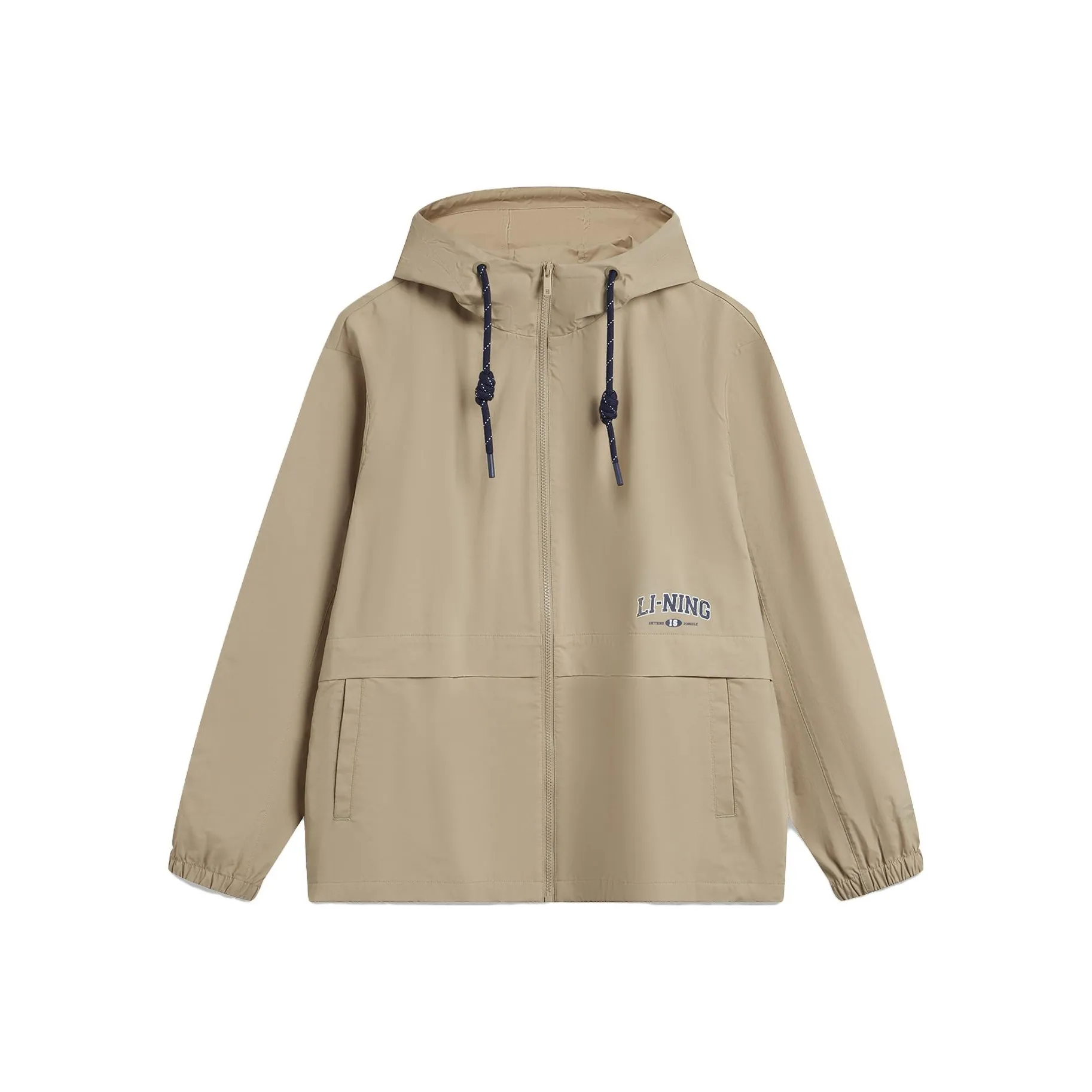 LINING Weekend Youth Sports Fashion Collection Тренчкот Мужской Аутентичный Хаки