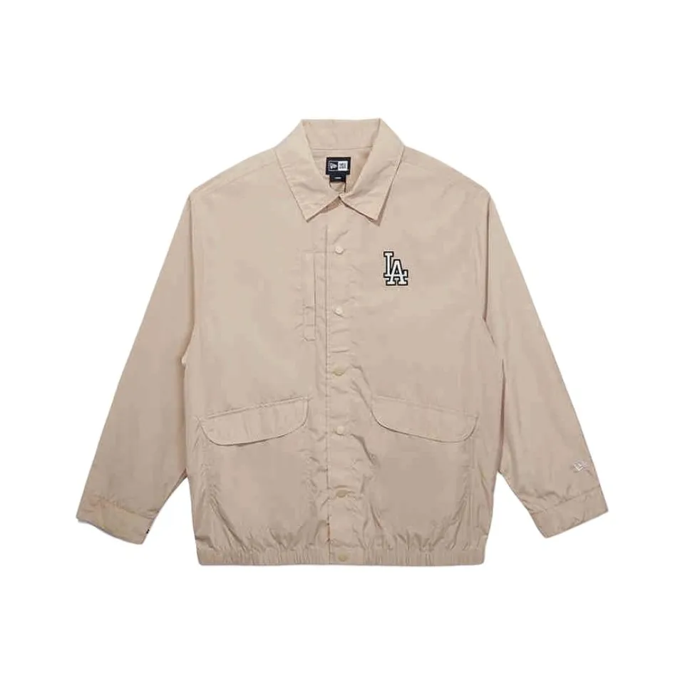 New Era Los Angeles Dodgers Jackets Unisex Khaki