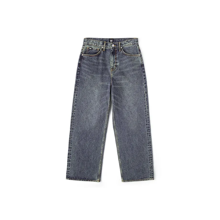Lee FW24 Jeans Unisex Medium Dark Blue