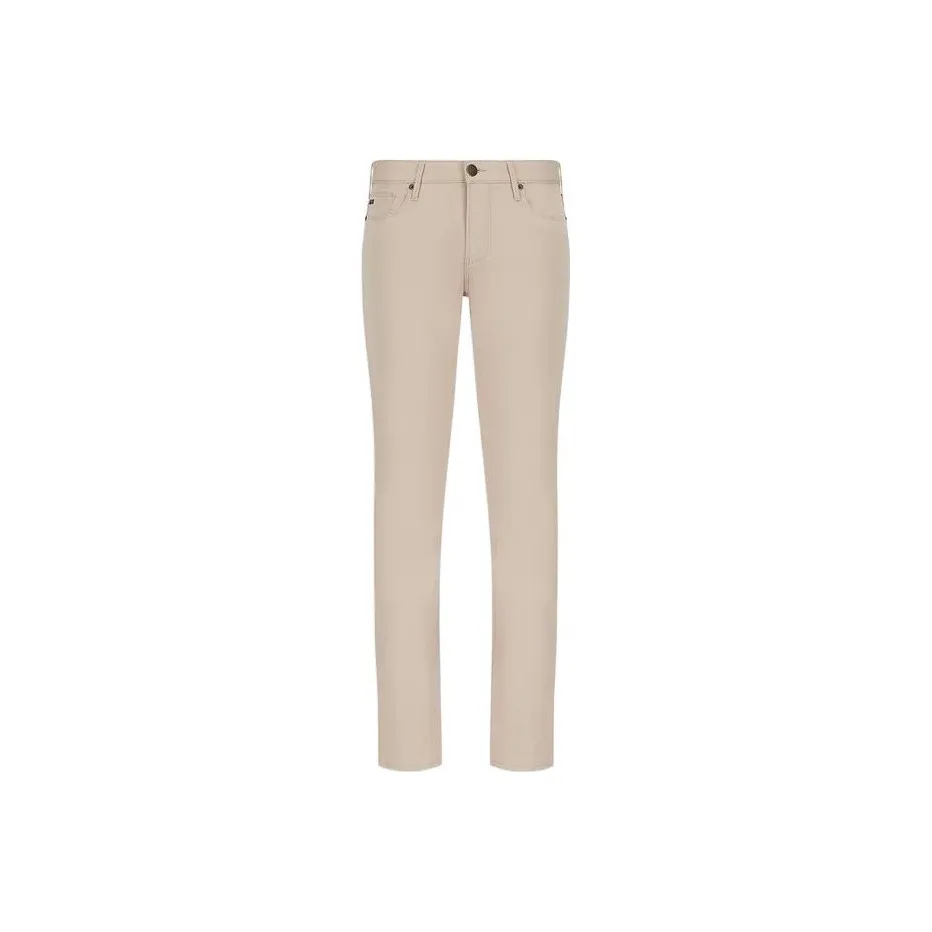 EMPORIO ARMANI J06 Comfort Stretch gabardine Slim fit Trousers