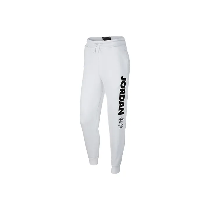Jordan Sport Knitted Sweatpants Men's White