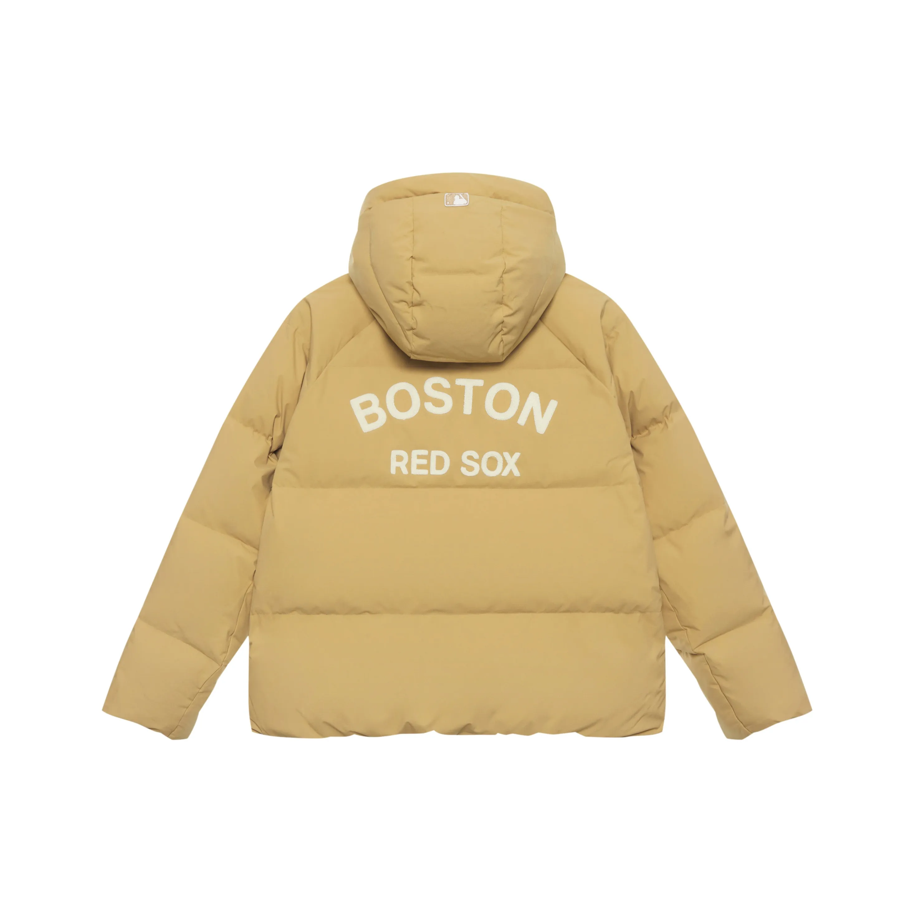 MLB MLB Preppy Style Collection Boston Red Sox FW24 Down Jacket Unisex Beige Yellow