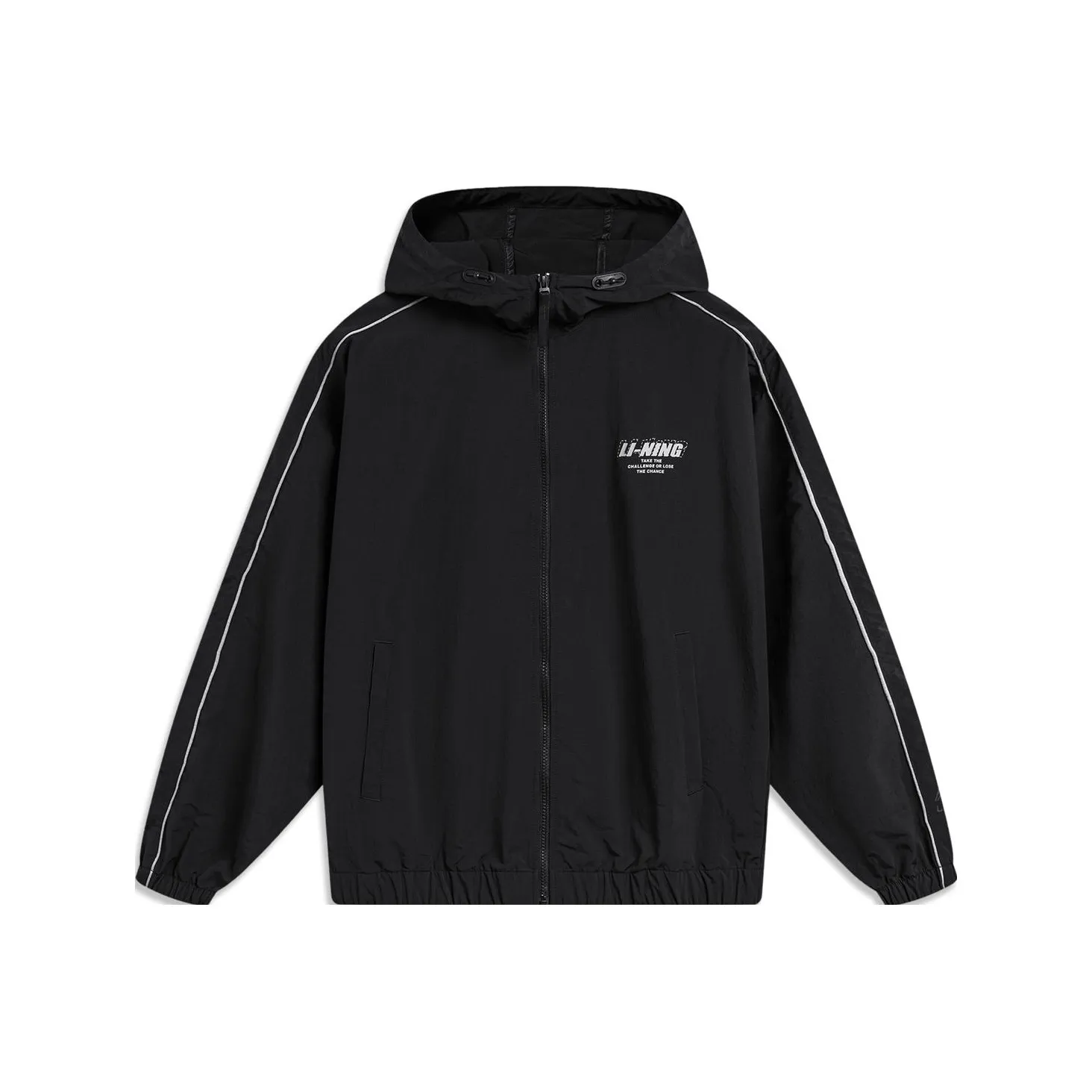 LiNing Lotus Leaf Trench Coat Unisex Black