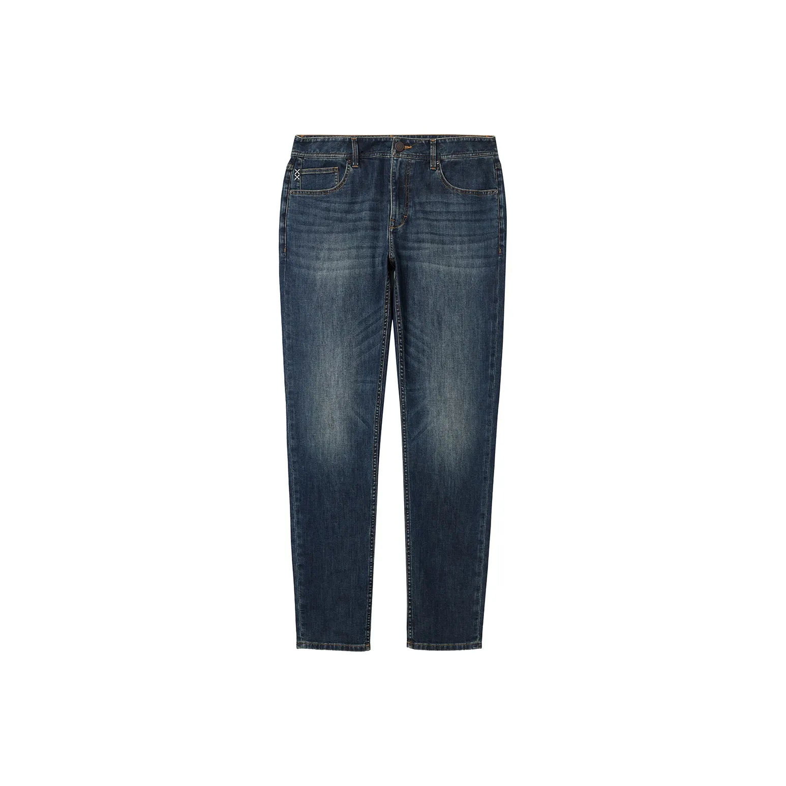 JACK&JONES A14 Темный деним синий Мужские джинсы