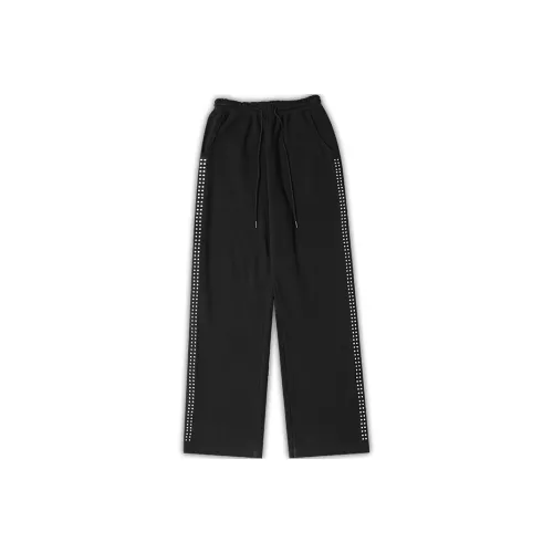 SHOOT BRAND Черные унисекс повседневные брюки