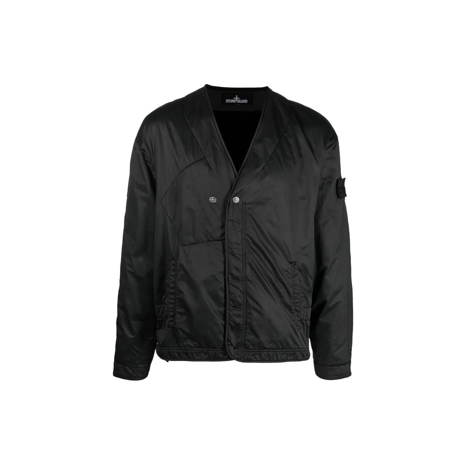 STONE ISLAND Jackets Men Black