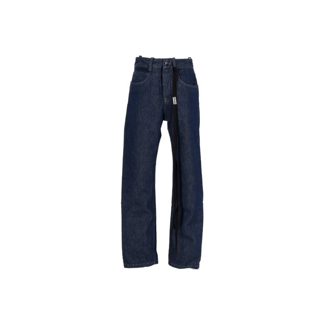 Ann Demeulemeester High Waist Straight Leg Jeans