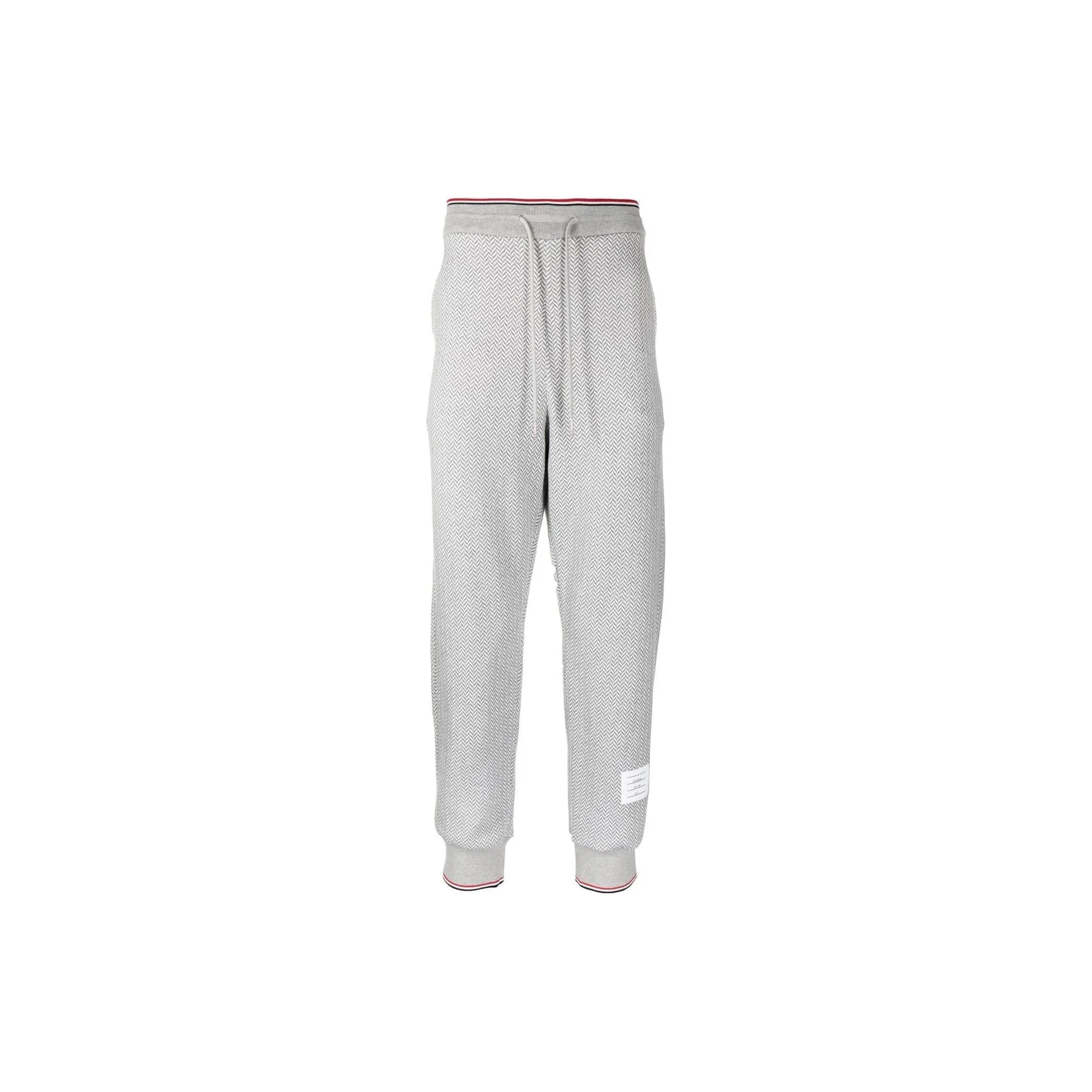 THOM BROWNE Logo Patch Drawstring Track Pants