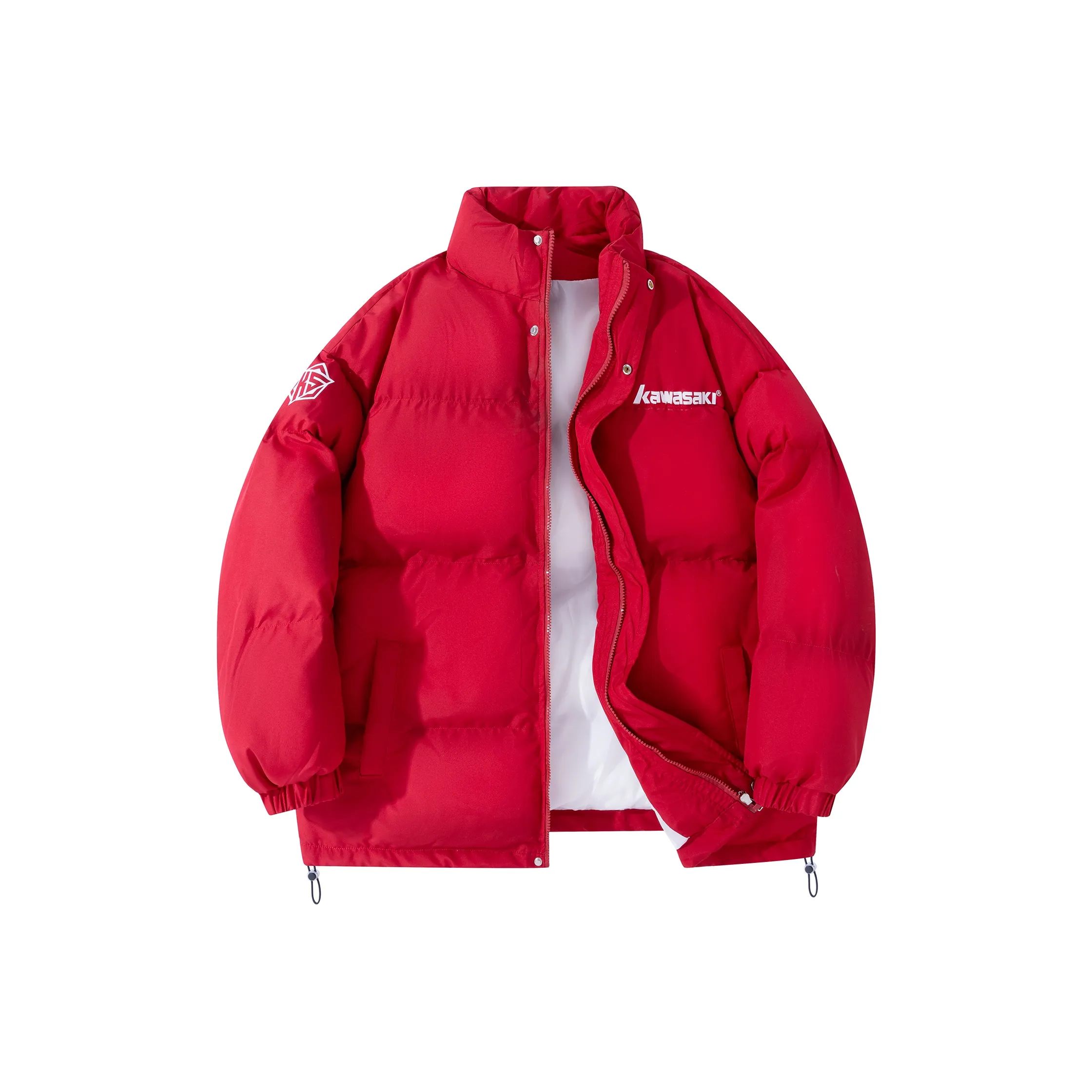 Кавасаки Унисекс Объемные Куртки (Пуфы)