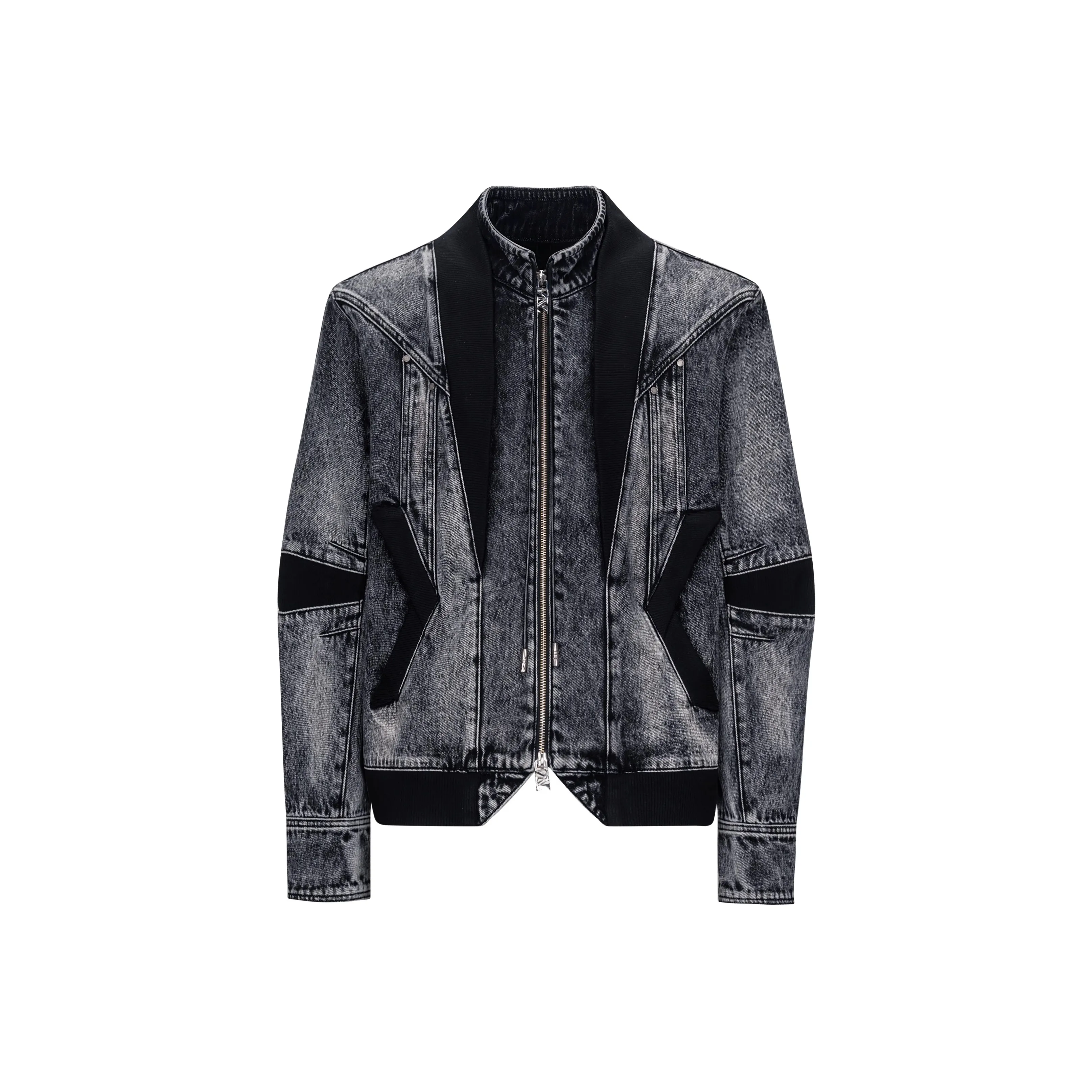 TIWILLTANG Jackets Coats Unisex Smoke Engrained Black