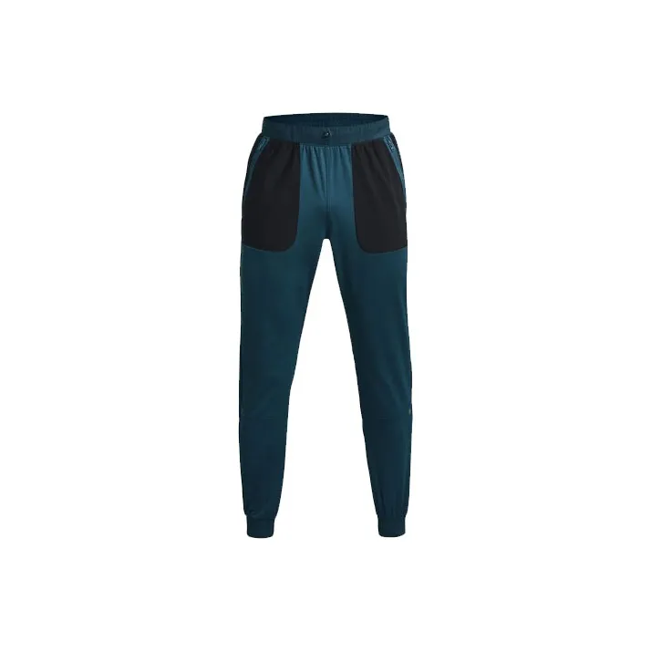 Under Armour RUSH Knitted Sports Pants Men's Blue