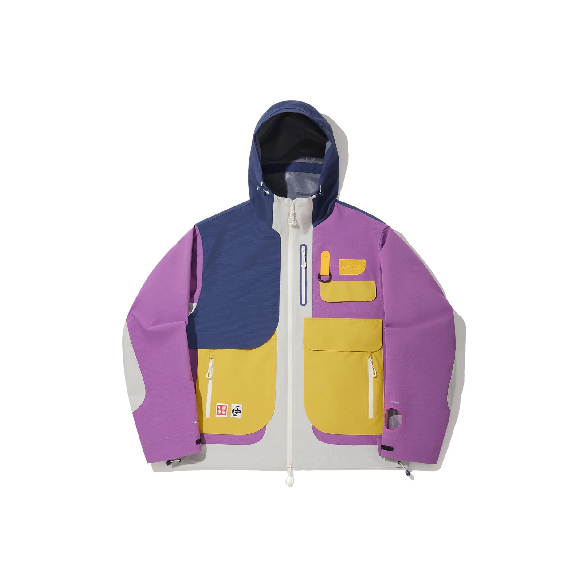 LINING x CHUMS Куртки и Пальто Мужской Katrina Фиолетовый