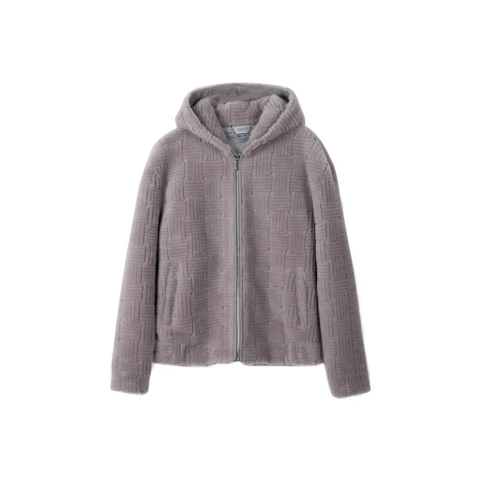 DAVID NAMAN FW22 Fur Men's Gray