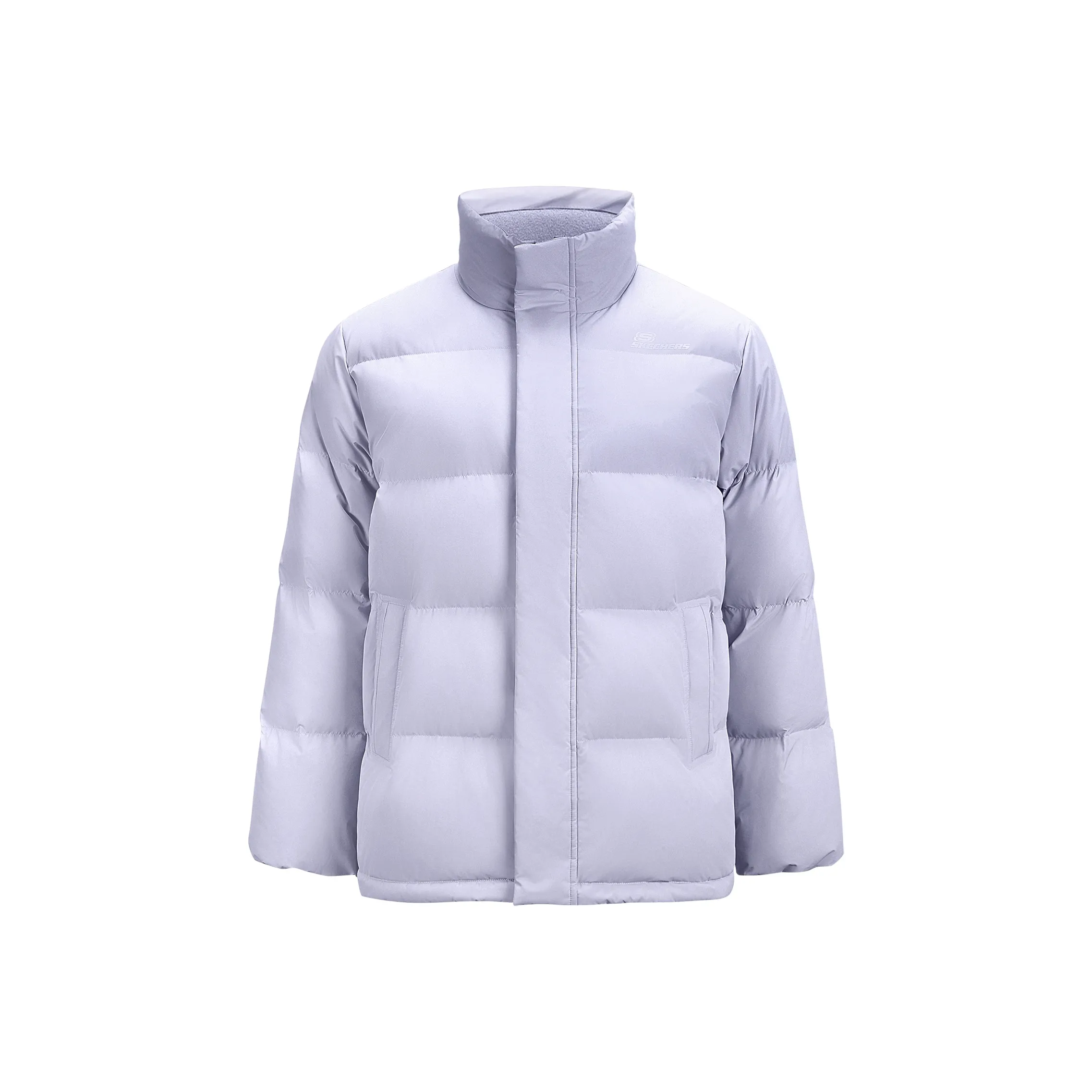 Skechers Down Jacket Unisex Light Purple