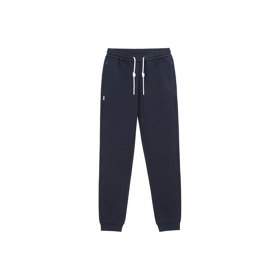 GOLF Cuffed Pants Casual Pants Unisex Navy Blue