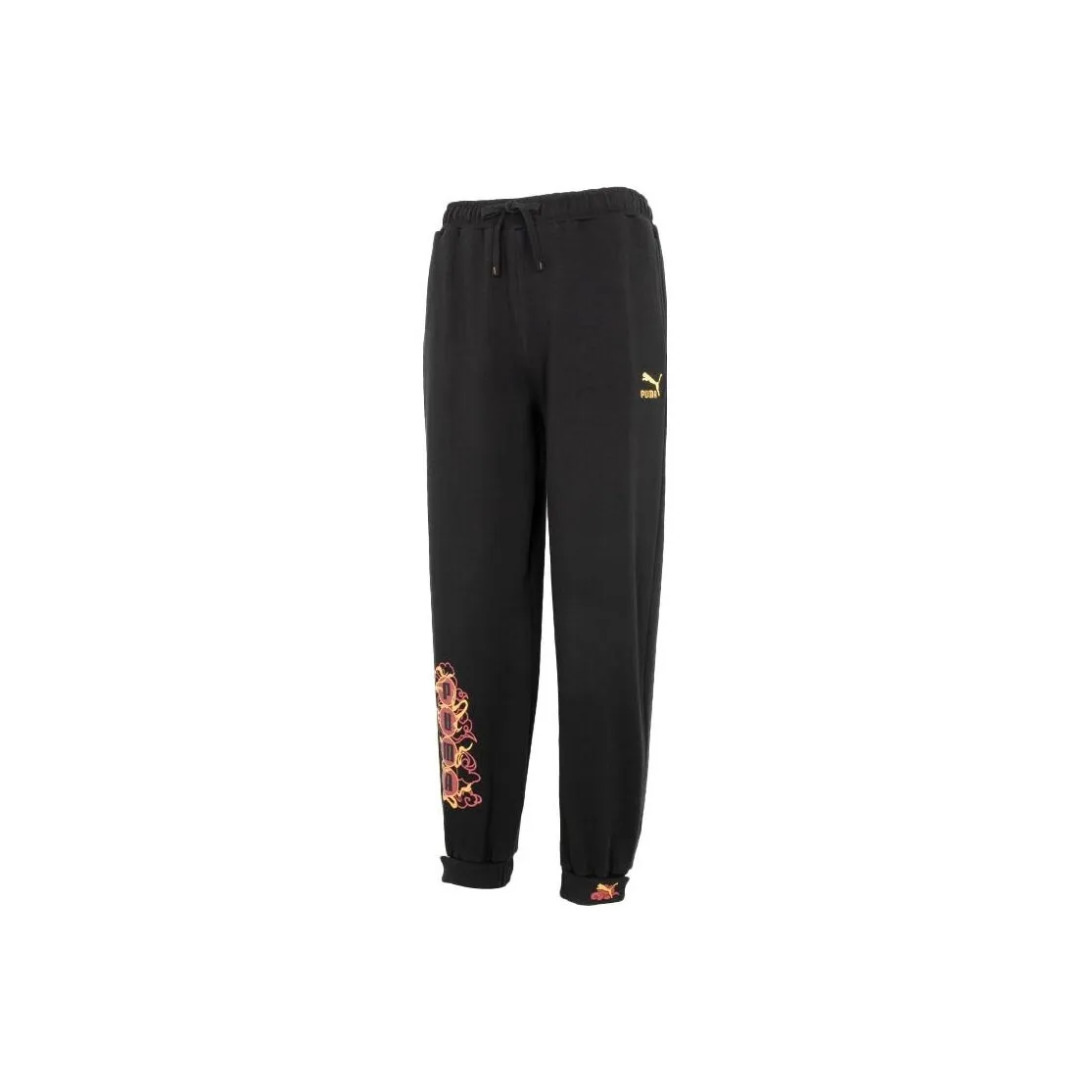PUMA Knitted Sweatpants Men's Black