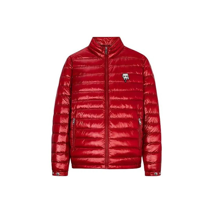 KARL LAGERFELD Пуховик Мужской Красный