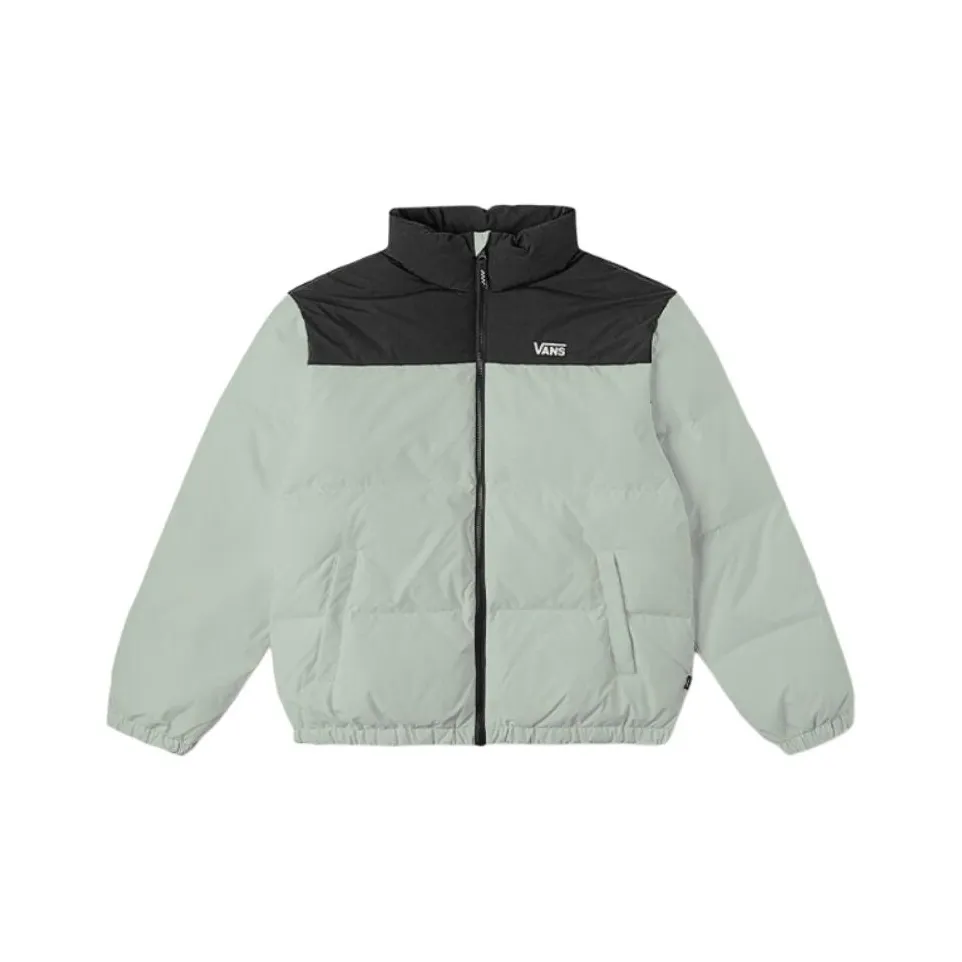 VANS Пуховик Унисекс Серый Зеленый