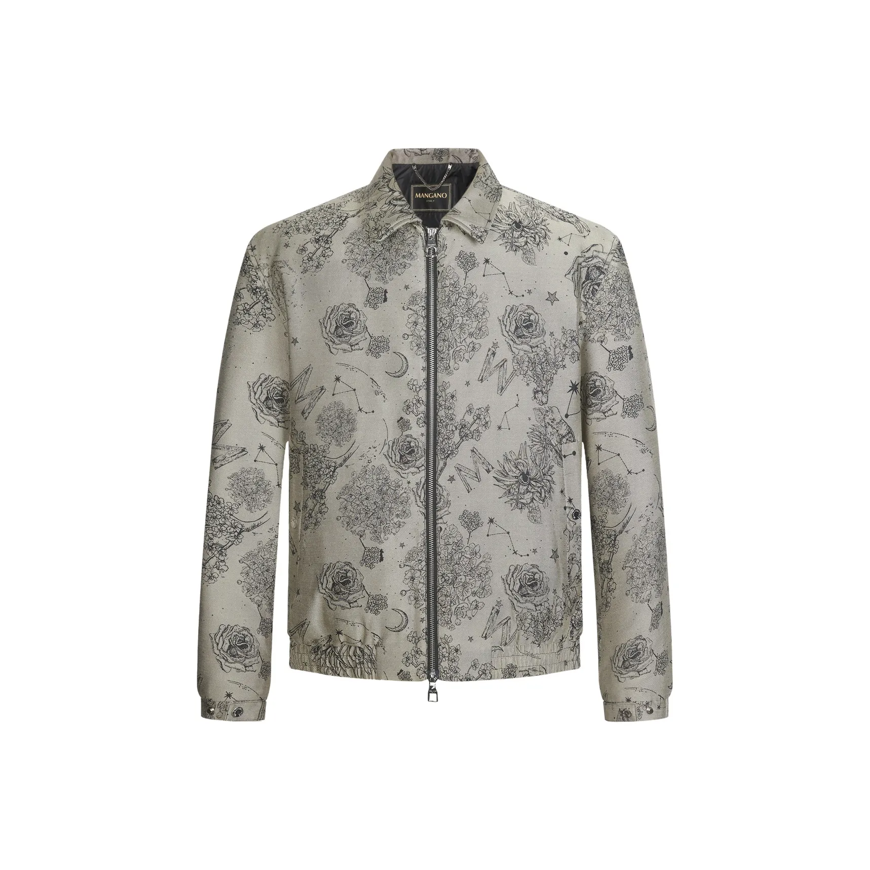 MANGANO Пуховик Мужской Узор