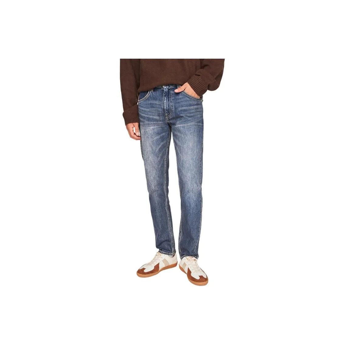 Lee SS24 Jeans Men's Medium Dark Blue
