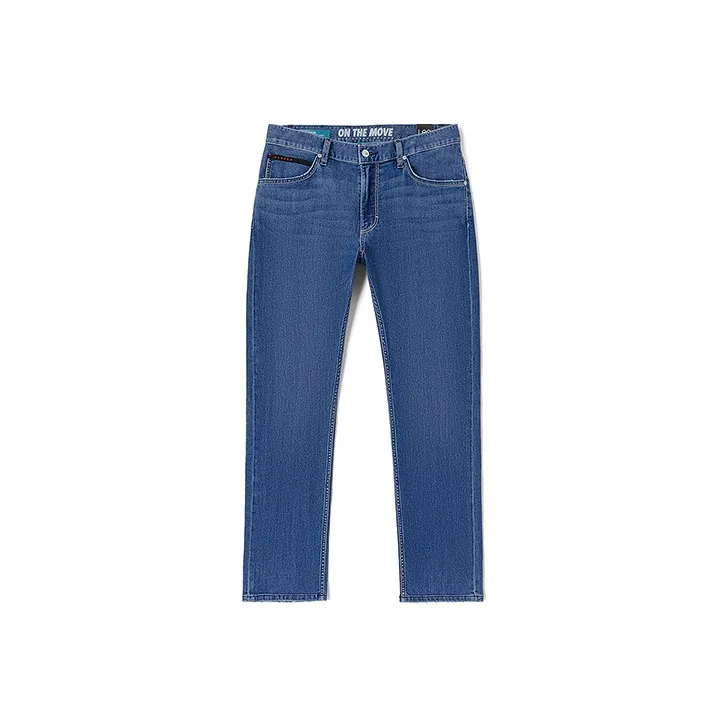 Lee совместный бренд модель Medium Blue Мужские Джинсы
