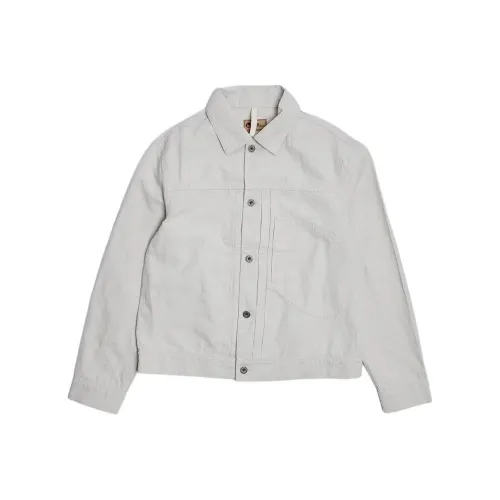NIGEL CABOURN Серый белый Мужские Куртки