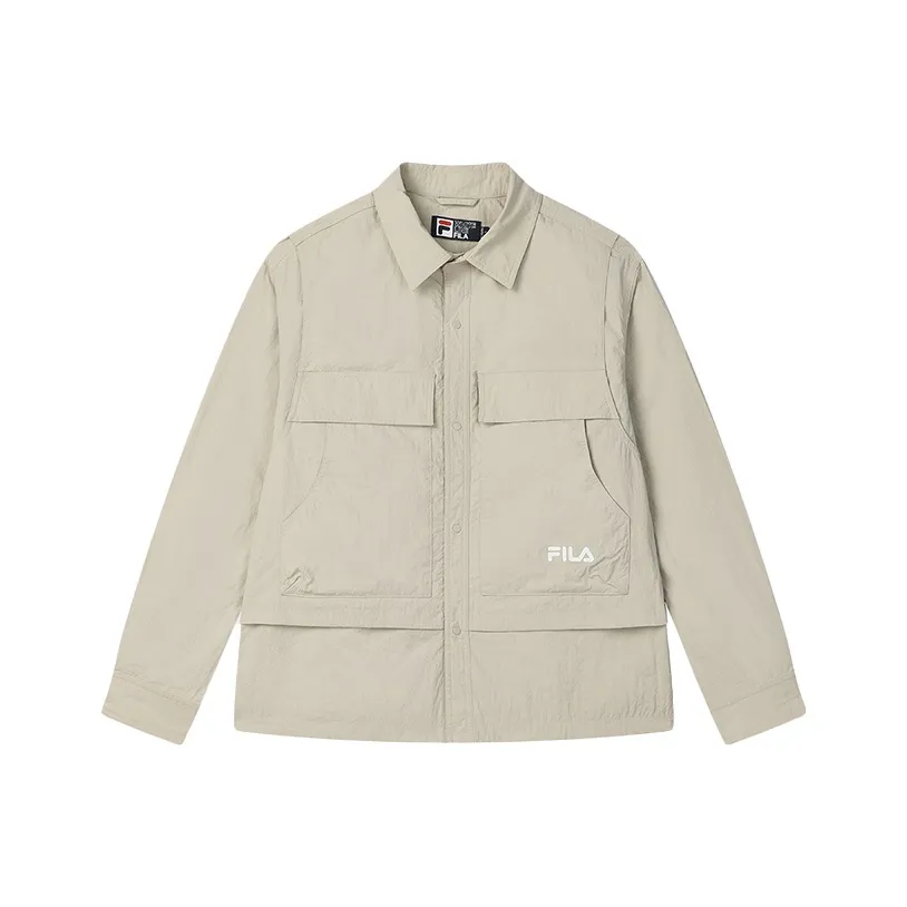FILA Jackets Men's Milk Coffee