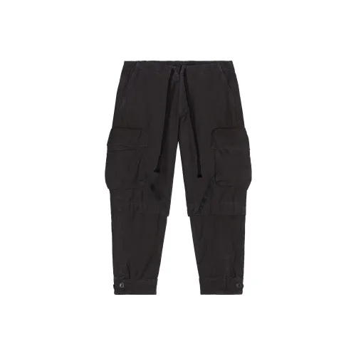 GREG LAUREN Черные Мужские Брюки с карманами