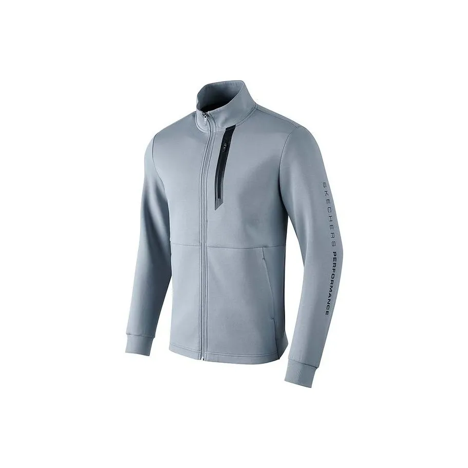 Skechers Comfort Sports Series Куртки и Пальто Мужские Ветреные Серые