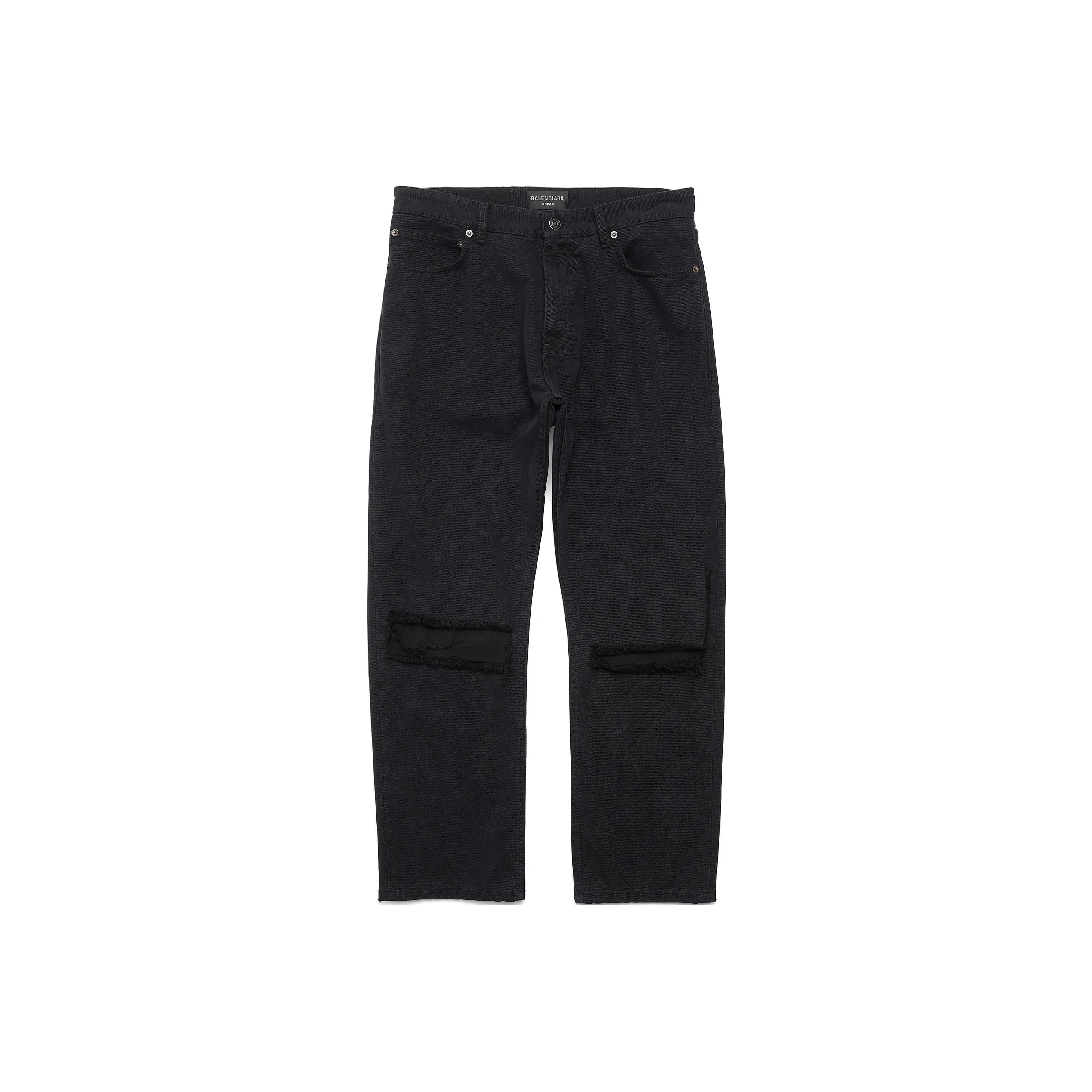 Balenciaga Straight Leg Denim Jeans