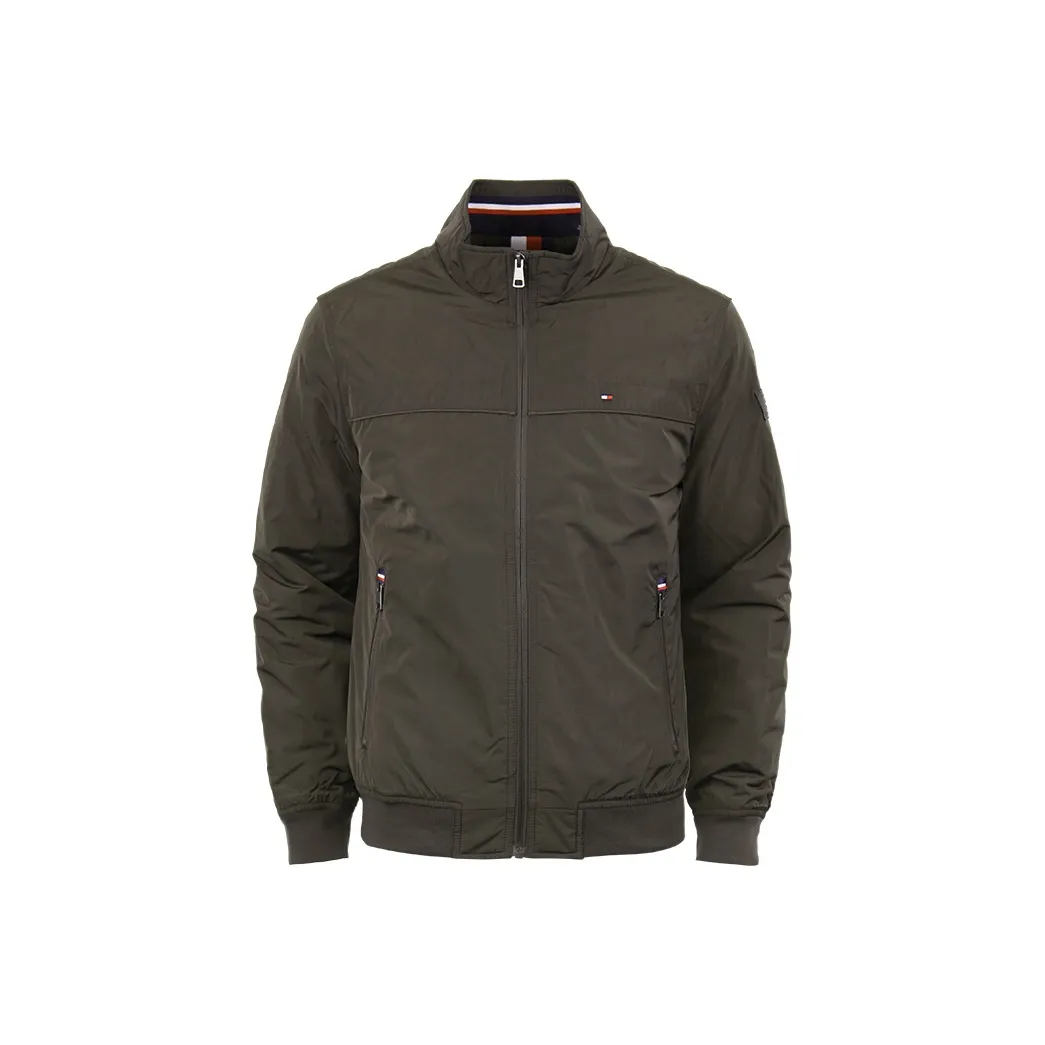 Tommy Hilfiger Хлопковый пуховик Мужской Армейский зеленый