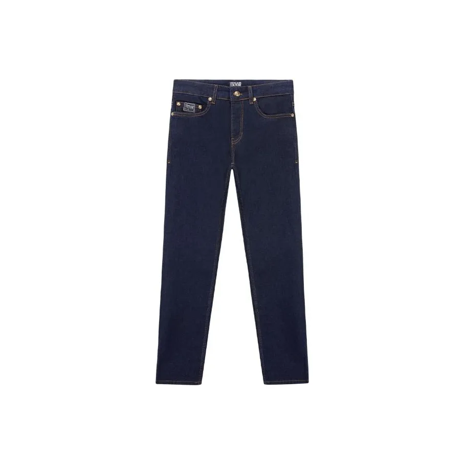 VERSACE JEANS COUTURE FW23 Джинсы Мужские Темно-синие