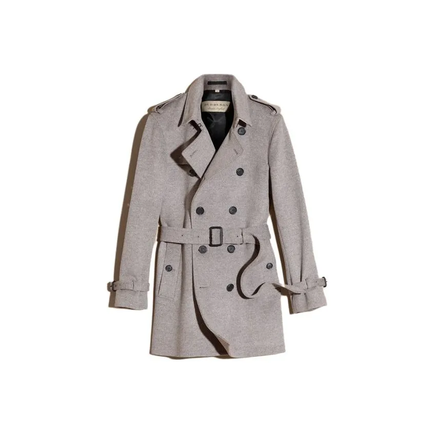 Burberry Wool Cashmere Trench Coat
