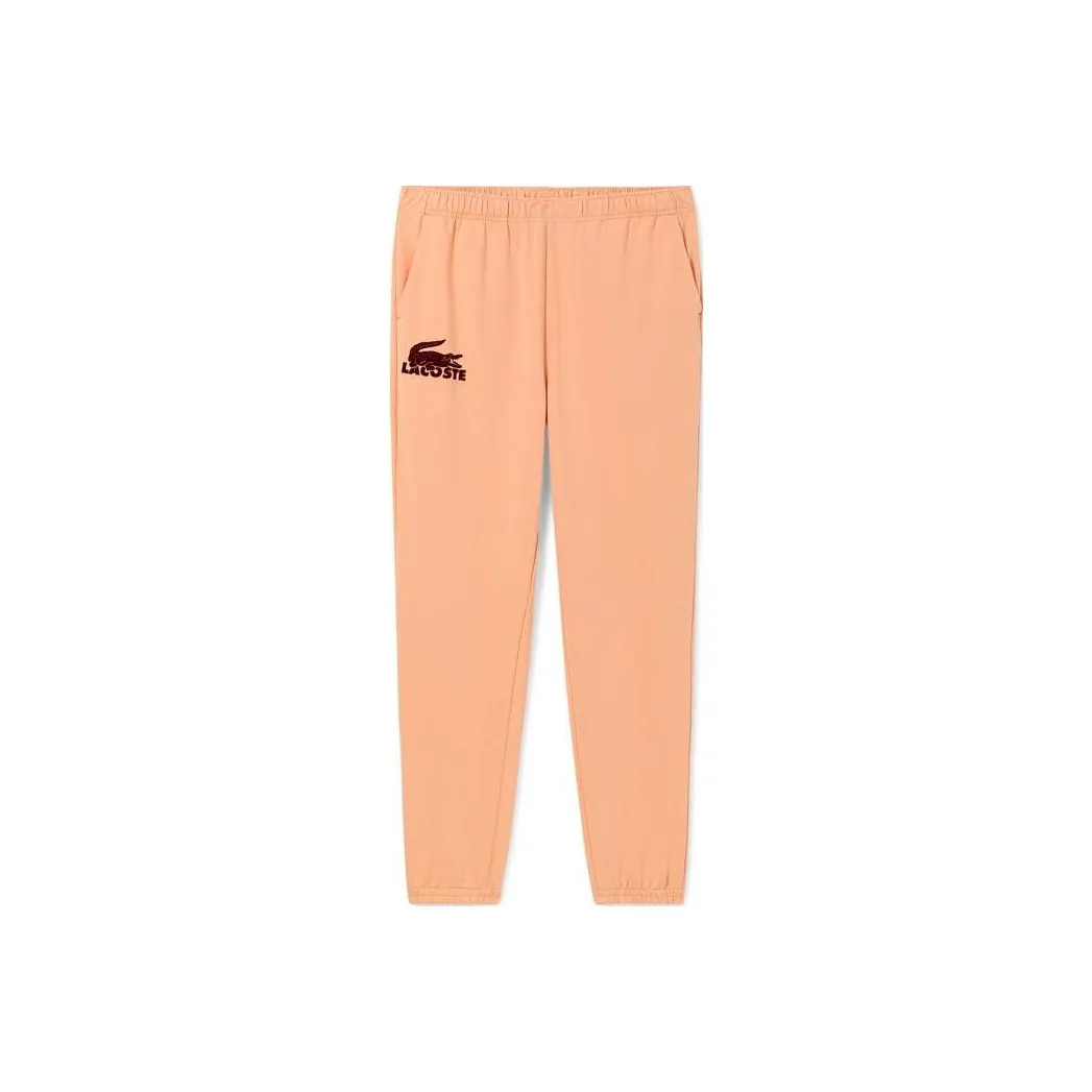 LACOSTE SS22 Jogger Moderate Casual Pants All Men's Light Orange