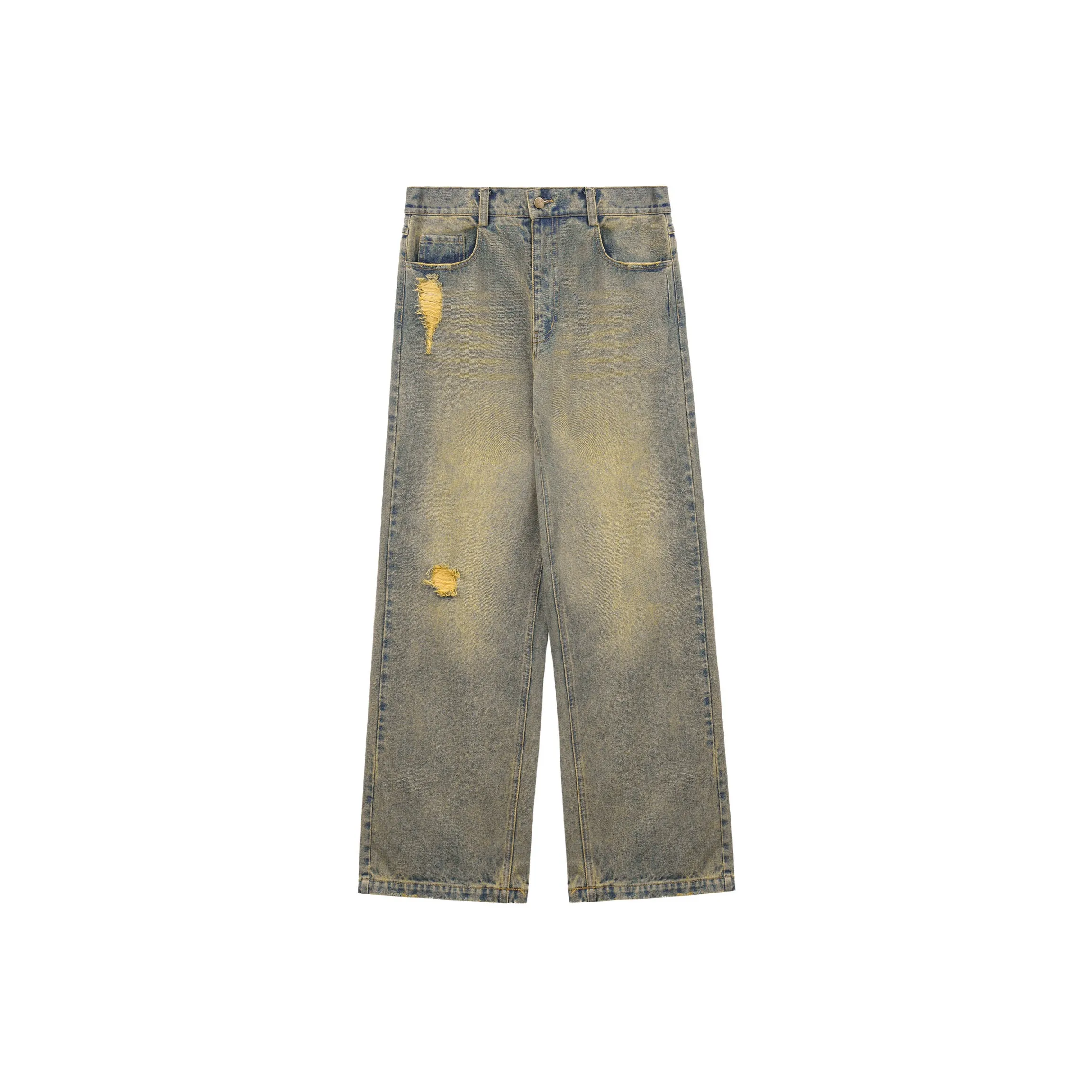 UNVESNO Jeans Unisex Blue