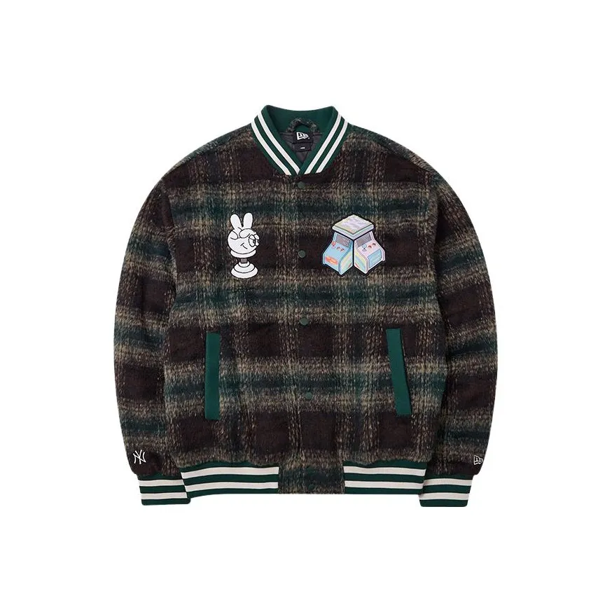 New Era Collaboration Пуховая куртка Унисекс Зеленый