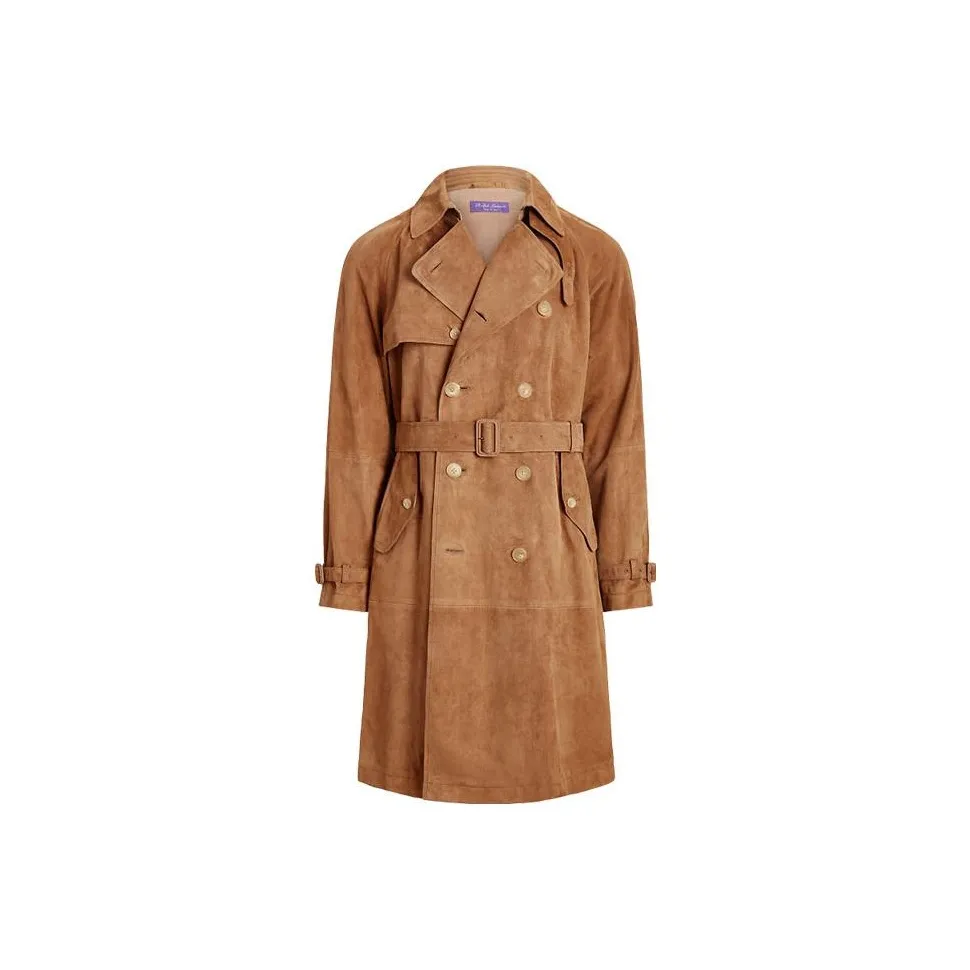 Ralph Lauren Purple Label Trench Coat Men's Khaki