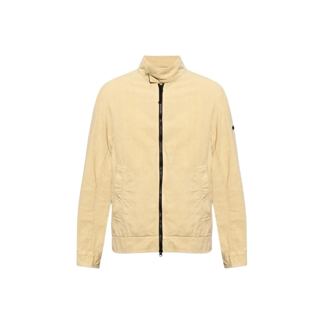STONE ISLAND Compass badge Linen blend Jacket
