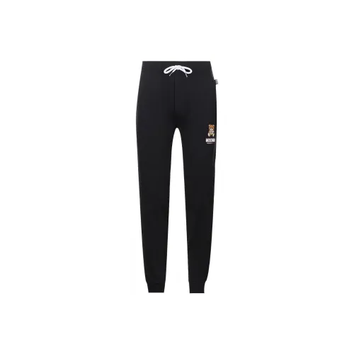 MOSCHINO Черные Мужские Вязаные Спортивные Брюки